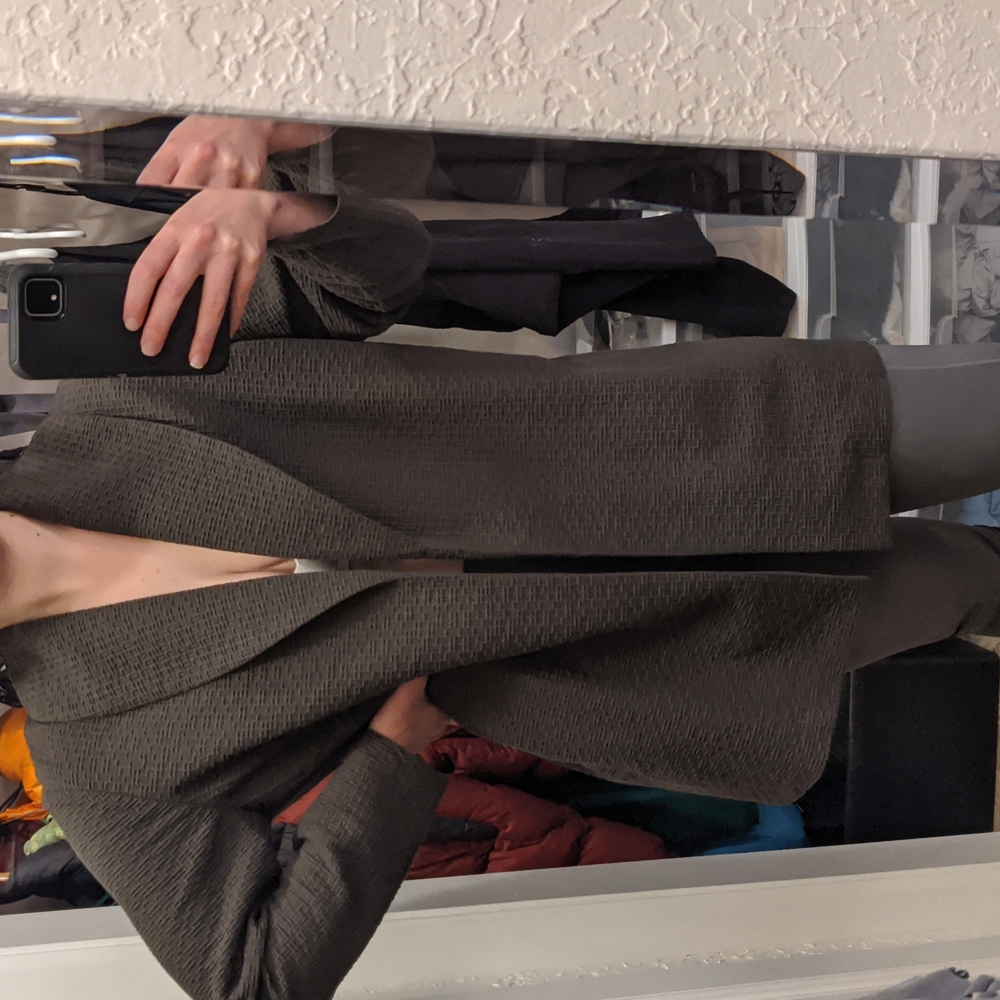 Eileen Fischer textured jacket